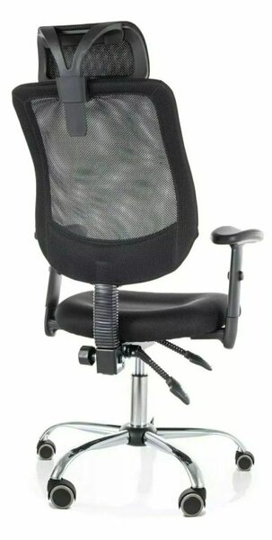 Q-118R Ergonomikus Hálós Forgószék Fekete/Ezüst Multiblock