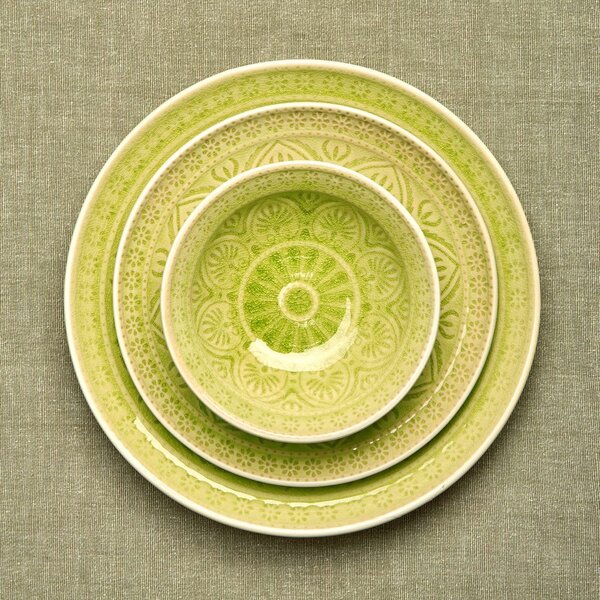 SUMATRA tányér Ø 14 cm, lime