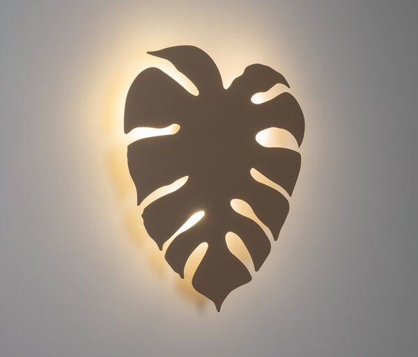 Monstera dekoratív fali lámpa