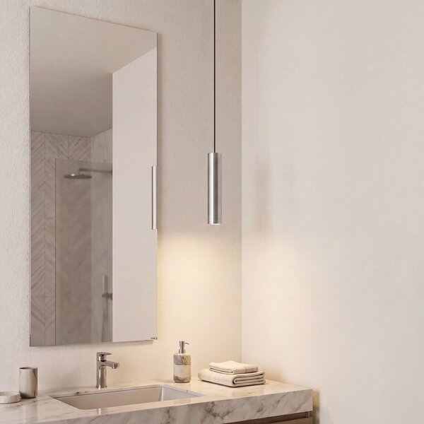 Design függőlámpa Gunmetal GU10 50mm IP44 - Tuba
