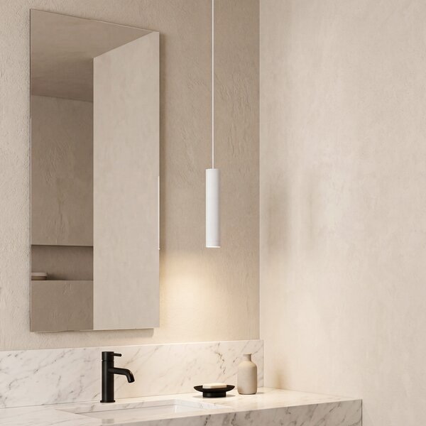 Design függőlámpa fehér GU10 50mm IP44 - Tuba