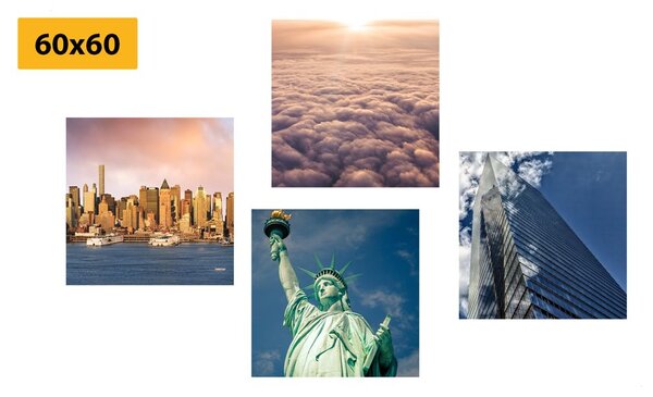 Képszett New York egyedi színekben