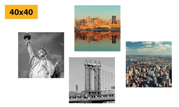 Képszett New York érdekes változatban