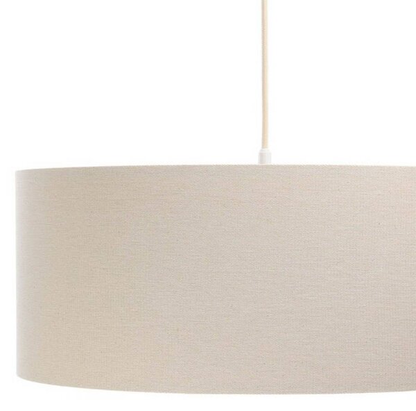 Maco Design Boho függőlámpa, krém/bézs, Ø 50 cm, magasság 20 juta, dimmelhető, Krém / borostyánsárga, Nappali / Étkező, Textil / szövet / selyem