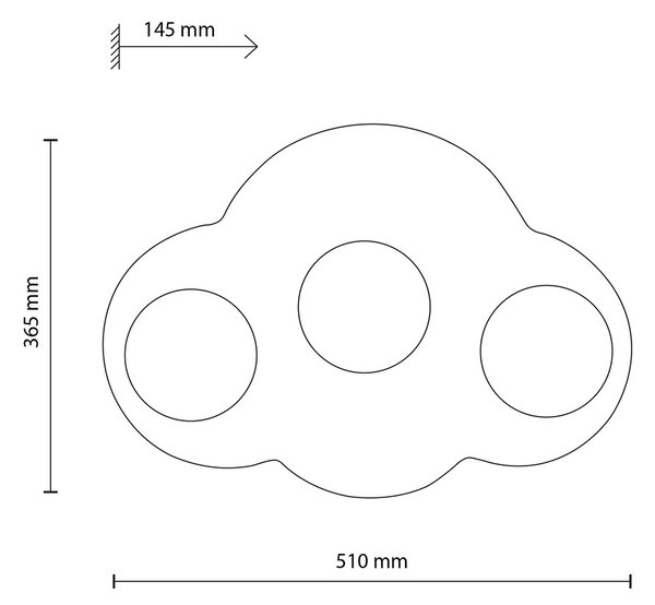 Cloud New általános mennyezeti lámpa