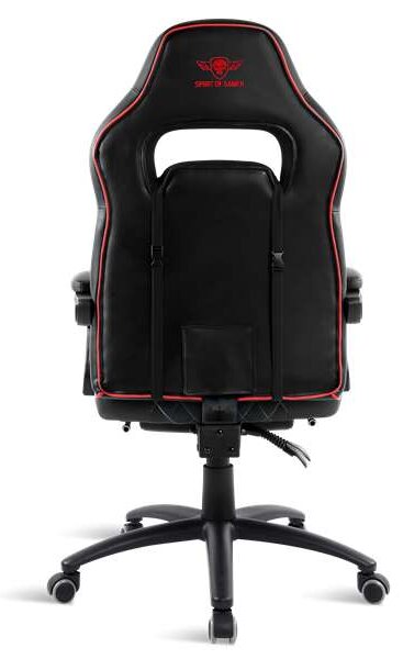 Spirit of Gamer Mustang Gamer szék fekete-piros (SOG-GCMRE)