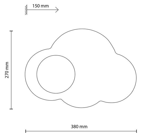 Cloud New általános mennyezeti lámpa
