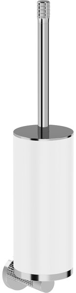 Mexen Triv, függeszthető WC-kefe, fehér/króm, 430x85mm, 70A33071-00W
