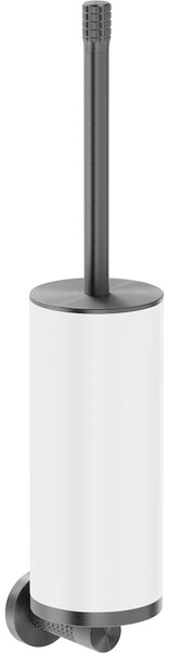 Mexen Triv, függeszthető WC-kefe, fehér/grafit, 430x85mm, 70A33071-66W