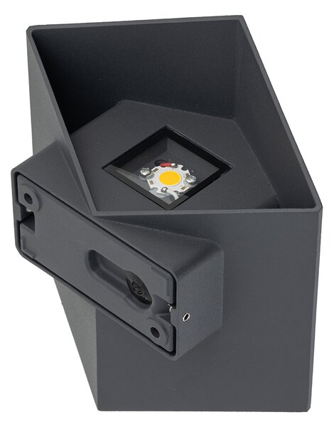Cube LED kültéri falikar