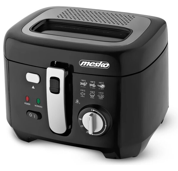 Mesko MS 4908 2,5L Olajsütő - Fekete
