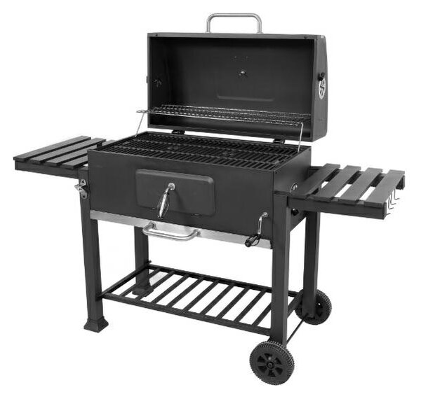 Lund XXL faszenes grillező öntöttvas ráccsal, 78x42,5cm