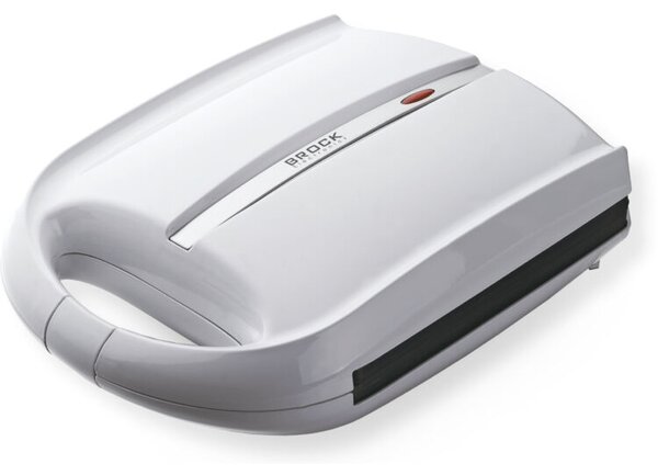 Brock SSM 3008 WH, 1400 W, 8 szeletes, Hőszigetelt, Fehér, Szendvicssütő
