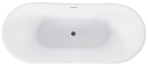 Szabadon álló fürdőkád ANTIGUA 150 x 75 cm Piros