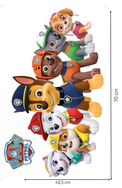 Falmatrica "PAW Patrol 3" 70x42,5 cm