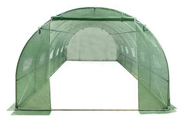 Kerti fólia alagút - 3x6x2 m (zöld)