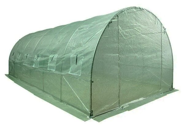 Kerti fólia alagút - 3x6x2 m (zöld)