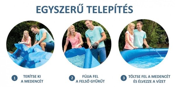 INTEX EasyPool medence 366 x 76 [cm]