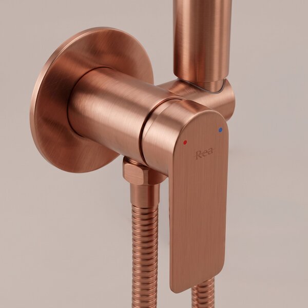 Bidé csap Rea Storm Brush Copper