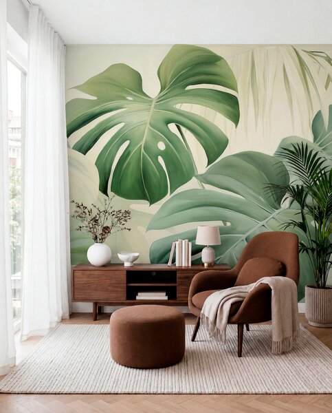 Fotótapéta Monstera, pálmalevelek, Természet fotótapéta, w05909 : Uwalls.hu