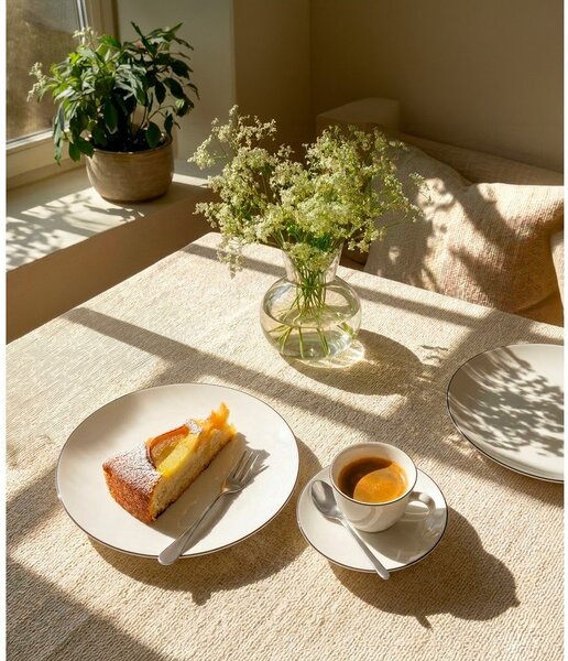New bone china étkészlet 18 db-os Decora – Orion