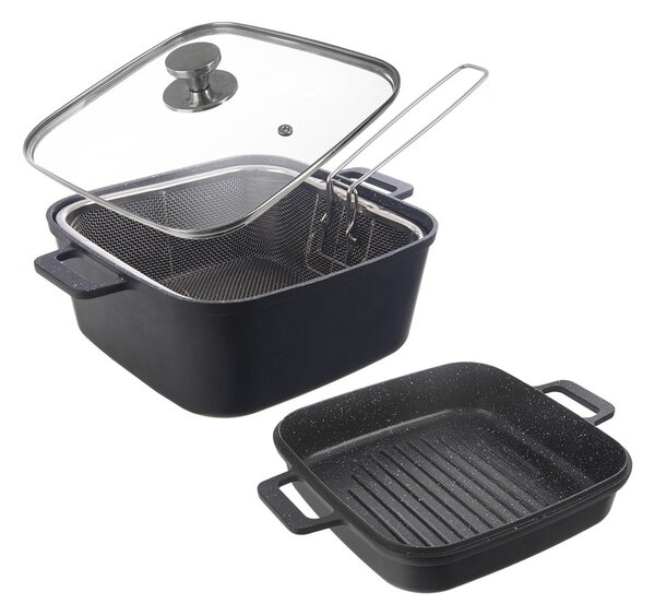 Alumínium sütőedény készlet 2 db-os 24,5x32,5 cm GRANDE – Orion