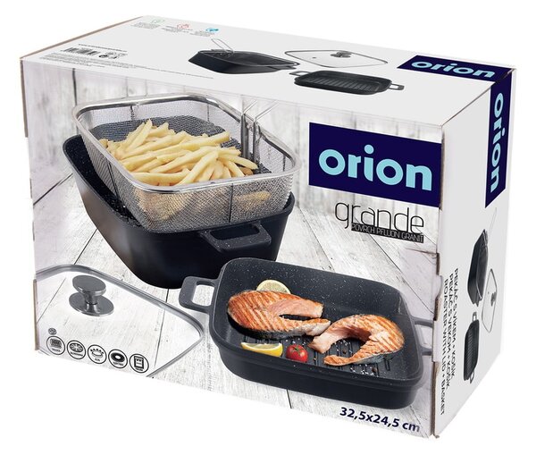 Alumínium sütőedény készlet 2 db-os 24,5x32,5 cm GRANDE – Orion
