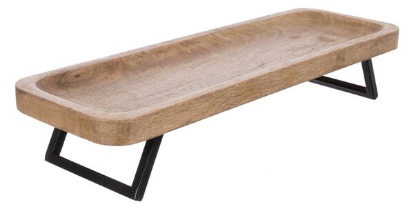 Fa tálca 16x46 cm Mango – Orion
