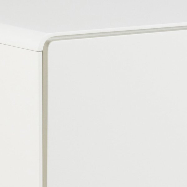 Fehér komód 135x90x40 cm Lowell – Actona