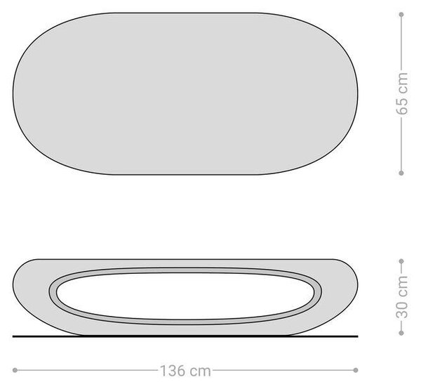 DELIFE Dohányzóasztal Sinor 140x65 cm metál arany