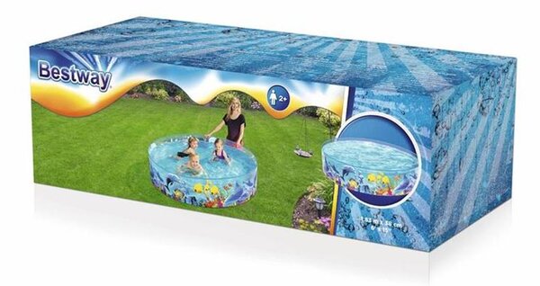 Medence Bestway® 55030, Fill 'N Fun Odyssey, gyermek, 183x38 cm