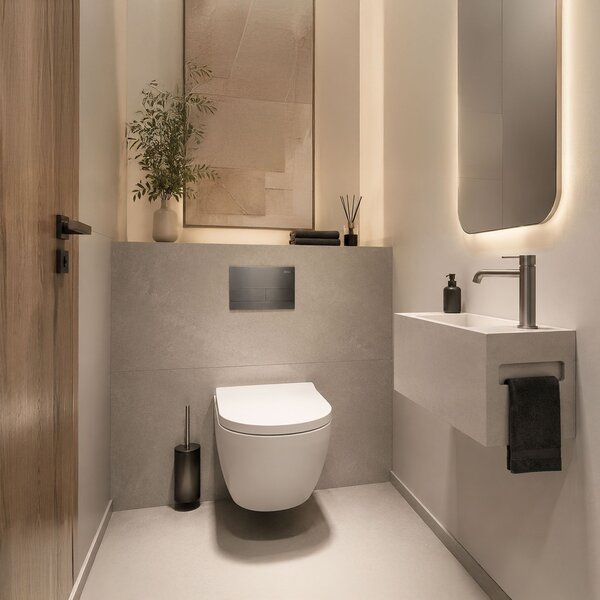 WC öblítő gomb K011A-Q és Slim024N Rea T Titan