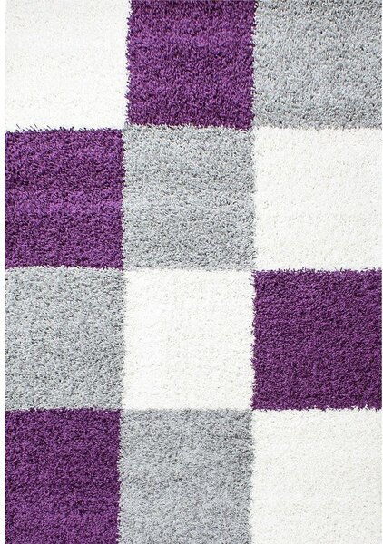 Lila-szürke szőnyeg 60x110 cm Life – Ayyildiz Carpets
