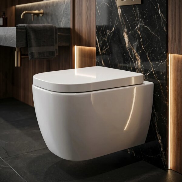 Fali WC csésze Rea Cubik Mini Tornado