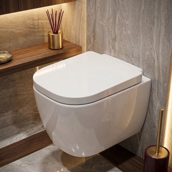 Fali WC csésze Rea Cubik Mini Tornado