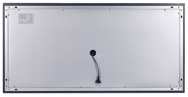 LED fürdőszobai tükör ARROMACHNES 120 cm 60 cm Ezüst
