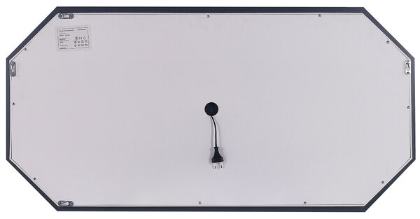LED fürdőszobai tükör LOCMARIAQUER 120 cm 60 cm Ezüst