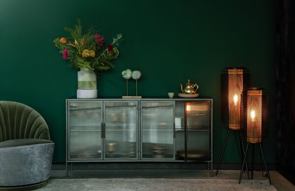 Üvegvitrin DUTCHBONE Boli 150 x 35 cm