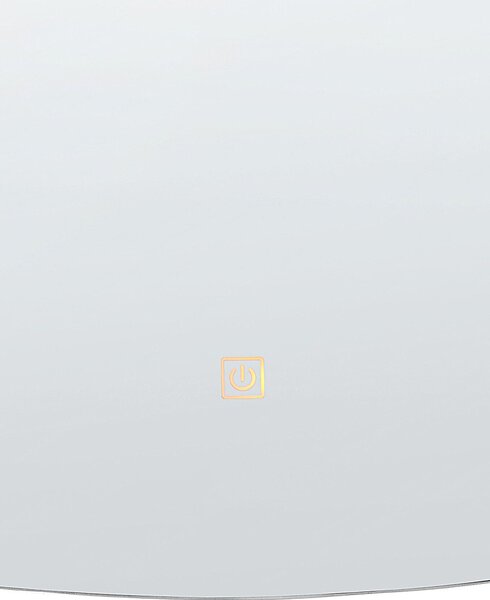 LED fürdőszobai tükör BERGERAC 58 cm 78 cm Ezüst