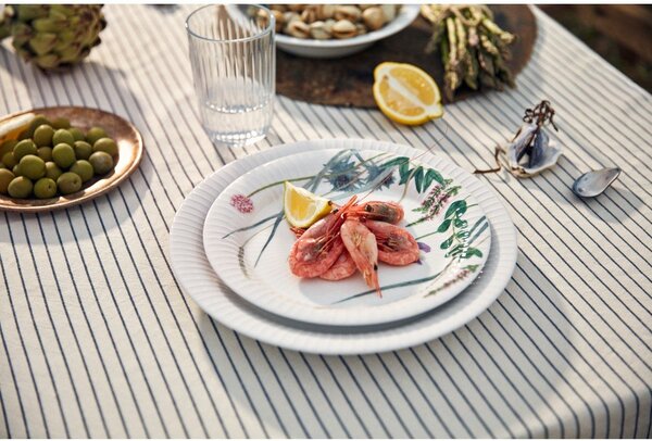 Fehér porcelán desszertes tányér ø 22 cm Hammershøi Summer – Kähler Design