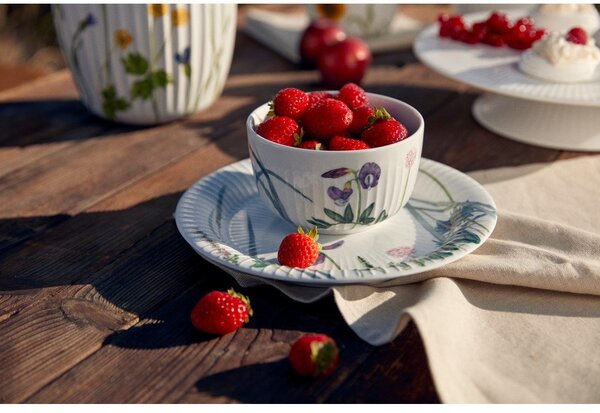 Fehér porcelán desszertes tányér ø 22 cm Hammershøi Summer – Kähler Design