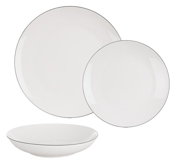 New bone china étkészlet 18 db-os Decora – Orion