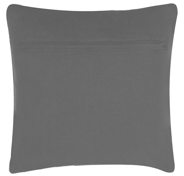 Díszpárna LALAM Pamut 45 x 45 cm Szürke Cikk-cakk mintás