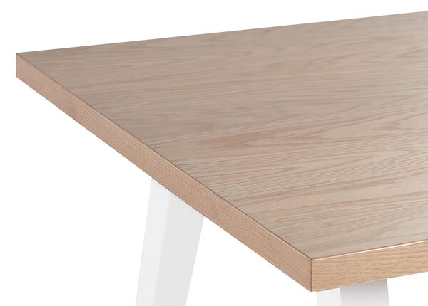 Étkezőasztal LENISTER Barna/fehér 150 cm 90 cm