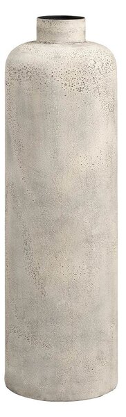 Krémszínű fém magas váza (magasság 78,5 cm) Hou – House Nordic