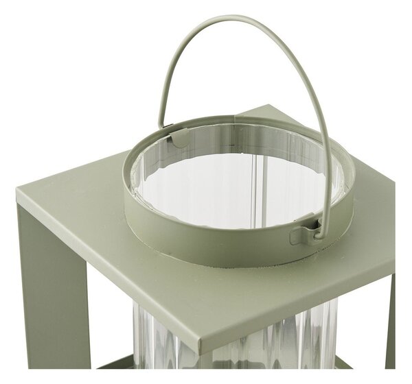 Fém-üveg lámpás (magasság 20,5 cm) Lohals – House Nordic