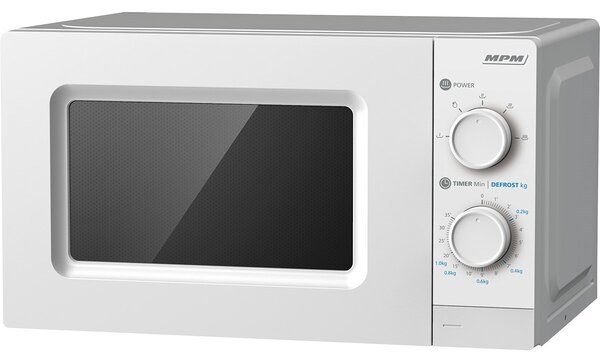 MPM MPM-20-KMM-11/W Mikrohullámú sütő 20L 700W Fehér