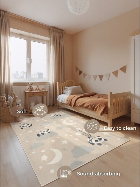 Gyerek szőnyeg 160x235 cm Dreamy Panda – Hanse Home