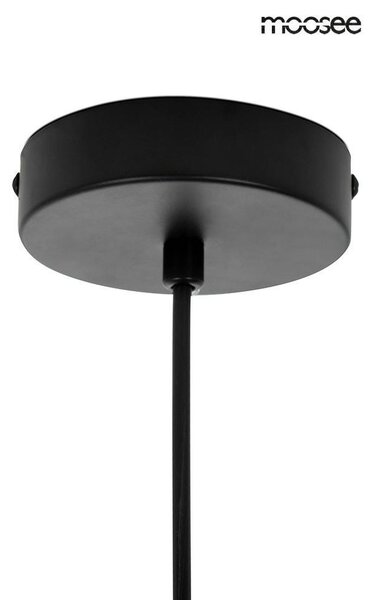 MOOSEE Spinner 19 Forgatható LED Függőlámpa Fekete Matt