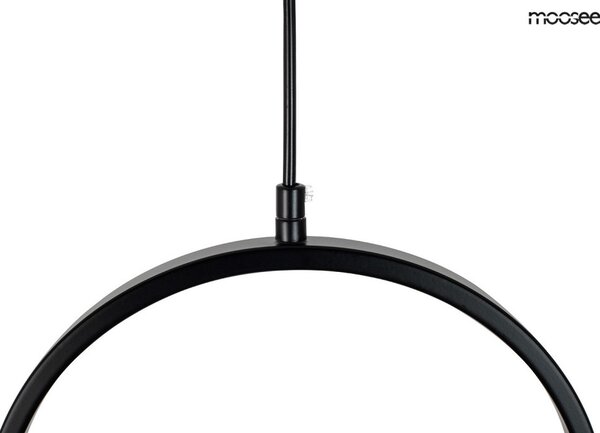 MOOSEE Spinner 19 Forgatható LED Függőlámpa Fekete Matt
